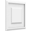 Ekena Millwork Legacy Raised Decorative Wall Panel In White