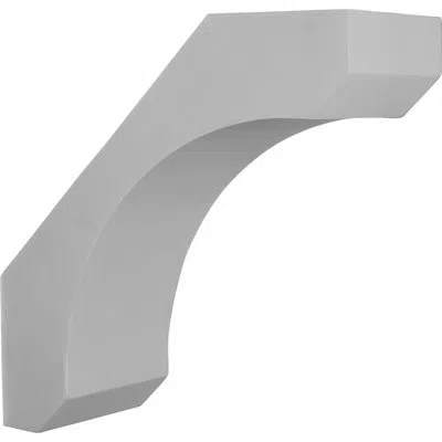Ekena Millwork Legacy Urethane Bracket (set Of 6) In White