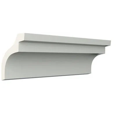 Ekena Millwork Lily Crown Moulding In White
