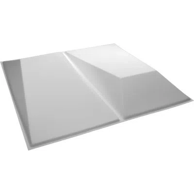 Ekena Millwork Locke Endurawall Decorative 3d Wall Panel In White