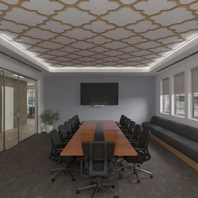 Ekena Millwork May Decorative Ceiling Fretwork In Wood