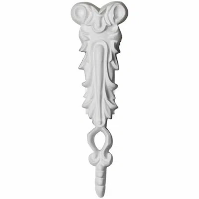 Ekena Millwork Milton 6.5" H X 1.75" W X 0.75" D On Lay Scroll In White