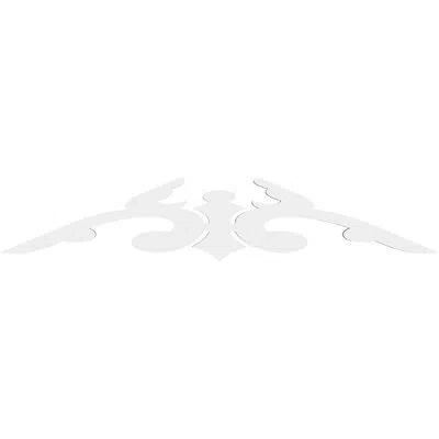 Ekena Millwork Milton Architectural Grade Pvc Gable In White