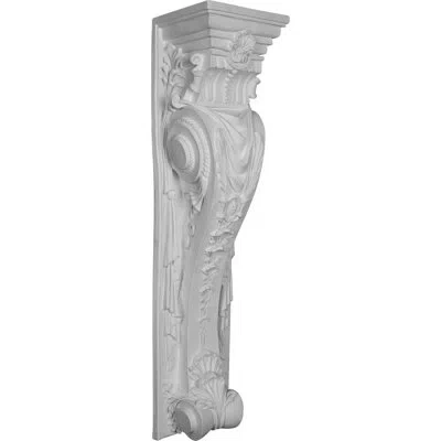 Ekena Millwork Monique Classic 41 3/4"h X 9 1/4"w X 8 1/4"d Surround In Off-white
