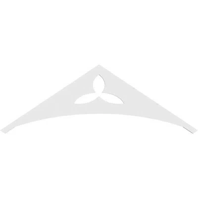 Ekena Millwork Naple Architectural Grade Pvc Gable Peditment (4/12) Pitch In White