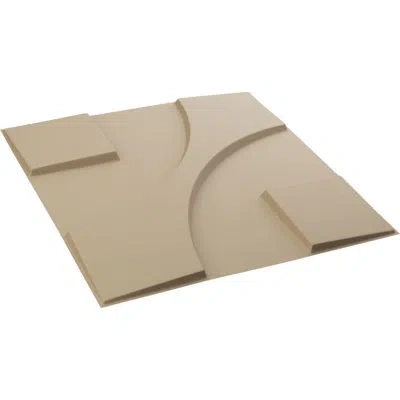 Ekena Millwork Nestor Endurawall Decorative 3d Wall Panel In Beige