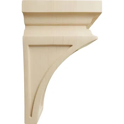 Ekena Millwork Nevio Wood Corbel In Rubberwood