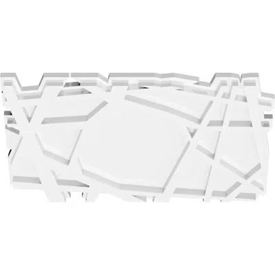 Ekena Millwork Novo Architectural Grade Pvc Contemporary Ceiling Medallion