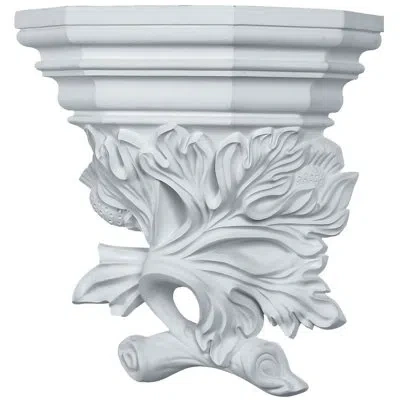 Ekena Millwork Oak Leaf Wall Sconce