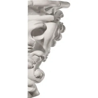 Ekena Millwork Olive Cluster Corbel In White