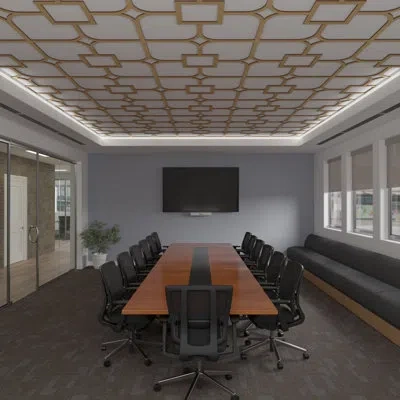 Ekena Millwork Olivia Decorative Ceiling Fretwork In Wood