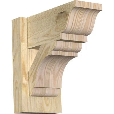 Ekena Millwork Olympic Traditional Outlooker In W Douglas Fir (rough Sawn)