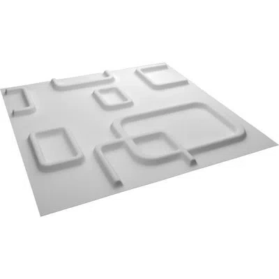 Ekena Millwork Oslo Endurawall Decorative 3d Wall Panel In White