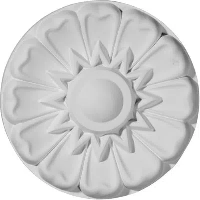 Ekena Millwork Palmetto 6 1/4"w Rosette In White
