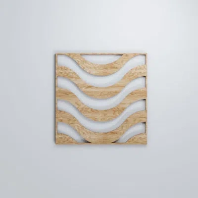 Ekena Millwork Parker Decorative Fretwork Wood Wall Panels In Red Oak