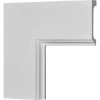 Ekena Millwork Perimeter Inside Corner For 5" Traditional Coffered Ceiling System In White