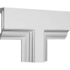 Ekena Millwork Perimeter Tee For 8" Deluxe Coffered Ceiling System (kit) In White