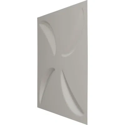 Ekena Millwork Pinwheel Endurawall Decorative 3d Wall Panel In Pink Champagne