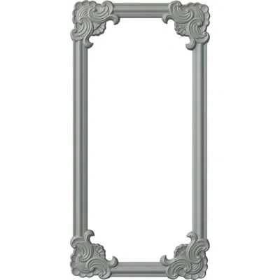 Ekena Millwork Pompeii Panel Moulding Ki In Gray