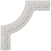 Ekena Millwork Raymond Egg & Dart Panel Moulding Corner In White