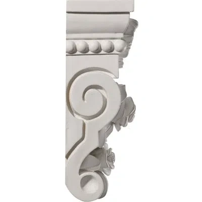 Ekena Millwork Rose Corbel In Off-white
