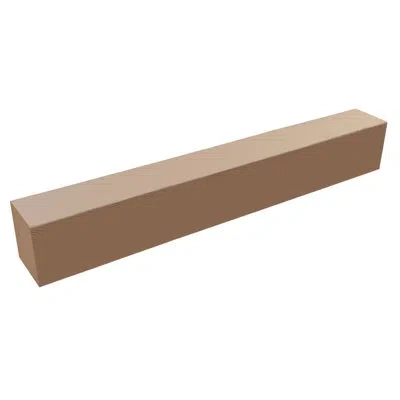 Ekena Millwork Rustic Sawn Heritage Timber Faux Wood Fireplace Mantel In Primed Tan