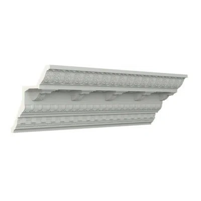 Ekena Millwork Saphire Crown Moulding In White