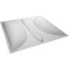 Ekena Millwork Saturn Endurawall Decorative 3d Wall Panel In Smooth