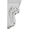 Ekena Millwork Scroll Leaf Corbel In Off-white