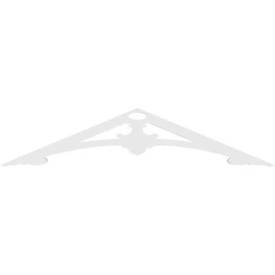 Ekena Millwork Sellek Architectural Grade Pvc Gable Peditment (4/12) Pitch In Urethane