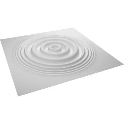 Ekena Millwork Shallows Endurawall Decorative 3d Wall Panel In Smooth