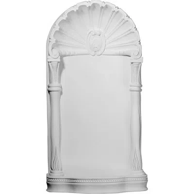 Ekena Millwork Shell 37 5/8"h X 19 5/8"w X 8"d Niche In White