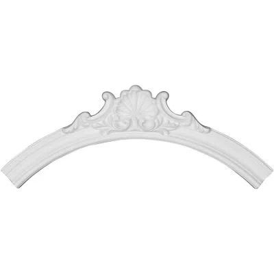 Ekena Millwork Shell Ceiling Ring Kit In Gray
