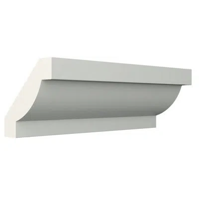 Ekena Millwork Skylar Crown Moulding In White