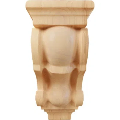 Ekena Millwork Small Traditional Corbel In Red Oak