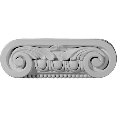 Ekena Millwork Southampton Capital (fits Pilasters Up To 6 1/4"w X 3/8"d) (2-pack) In White