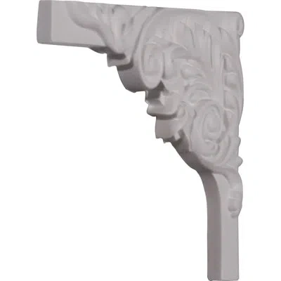 Ekena Millwork Springtime Stair Bracket, Left In Unfinished