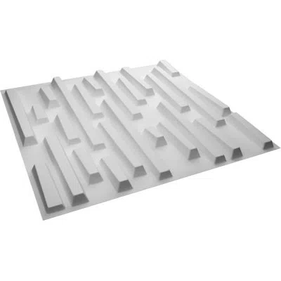 Ekena Millwork Staggered Brick Endurawall Decorative 3d Wall Panel In Smooth