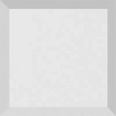Ekena Millwork Standard Sedgwick Rosette With Beveled Edge In White