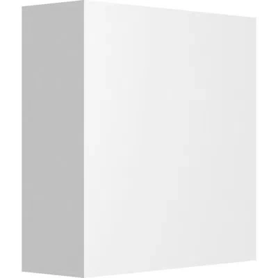 Ekena Millwork Standard Sedgwick Rosette With Square Edge (2-pack)