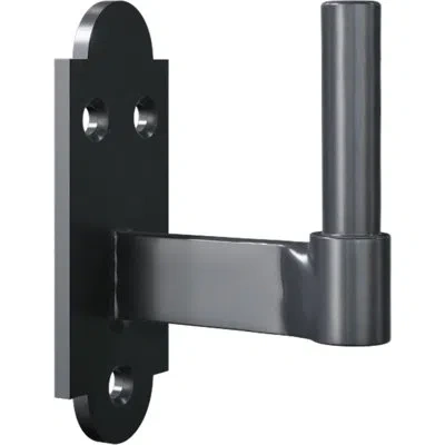 Ekena Millwork Steeltek Pintel On Plate With 1 1/2" Offset (sold As Pair)