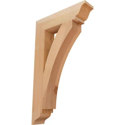 Ekena Millwork Thorton Traditional Bracket In Western Red Cedar (smooth)
