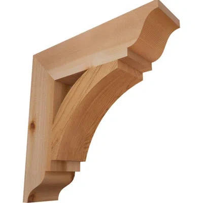 Ekena Millwork Thorton Traditional Bracket In Western Red Cedar (smooth)