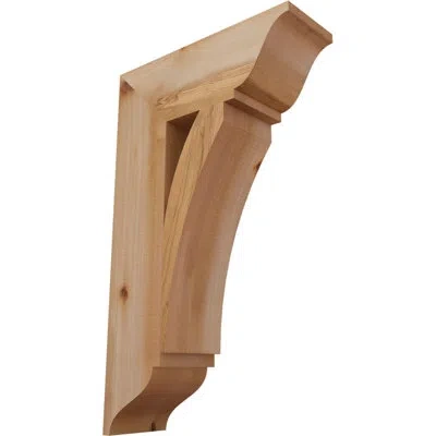 Ekena Millwork Thorton Traditional Bracket In Western Red Cedar (smooth)