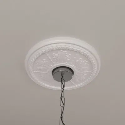 Ekena Millwork Tirana 13.875" H X 13.875" W X 1.25" D Ceiling Medallion In Primed