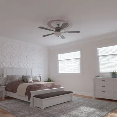 Ekena Millwork Tomango Ceiling Ring Kit In White