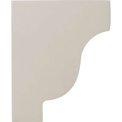 Ekena Millwork Traditional 7 1/4"h X 2 7/8"w X 5 7/8"d Corbel In White