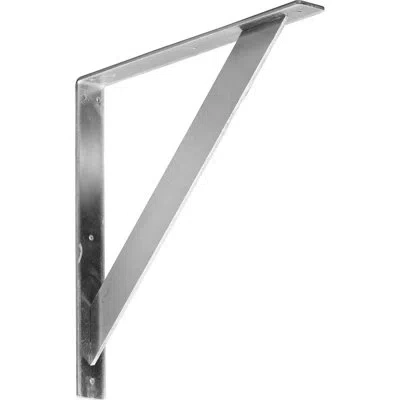 Ekena Millwork Traditional Bracket In Unfinished Steel