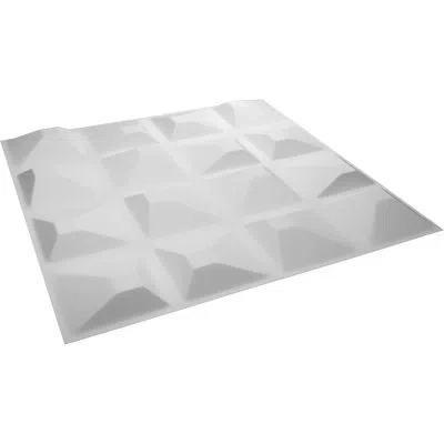 Ekena Millwork Tristan Endurawall Decorative 3d Wall Panel In White