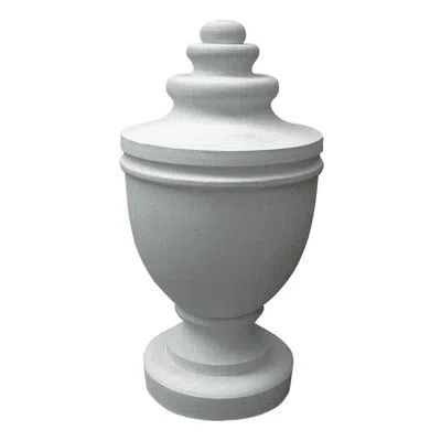 Ekena Millwork Urn Finial In White
